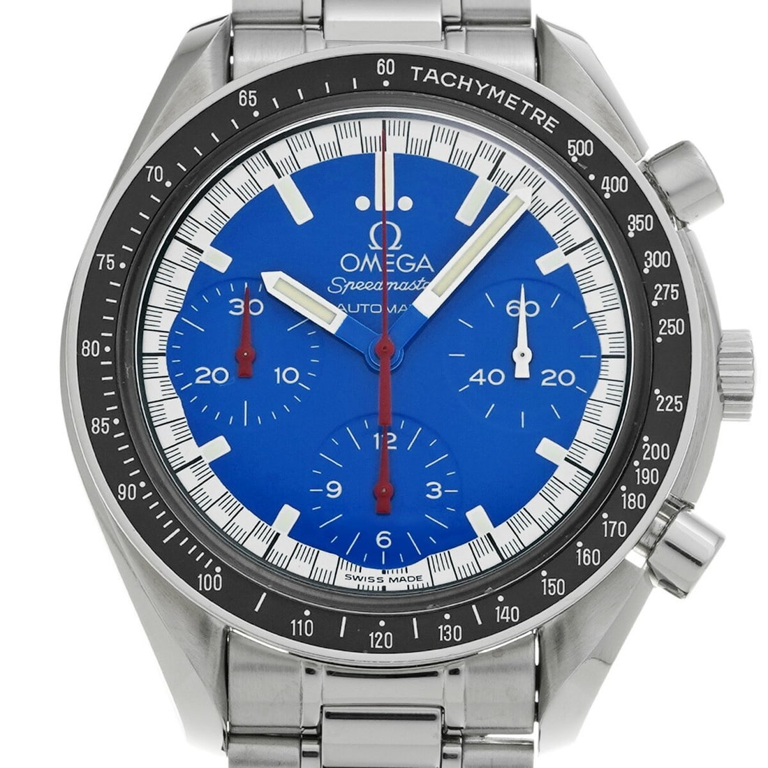 OMEGA Speedmaster Racing Blue Men's Wristwatch (1 of 6)