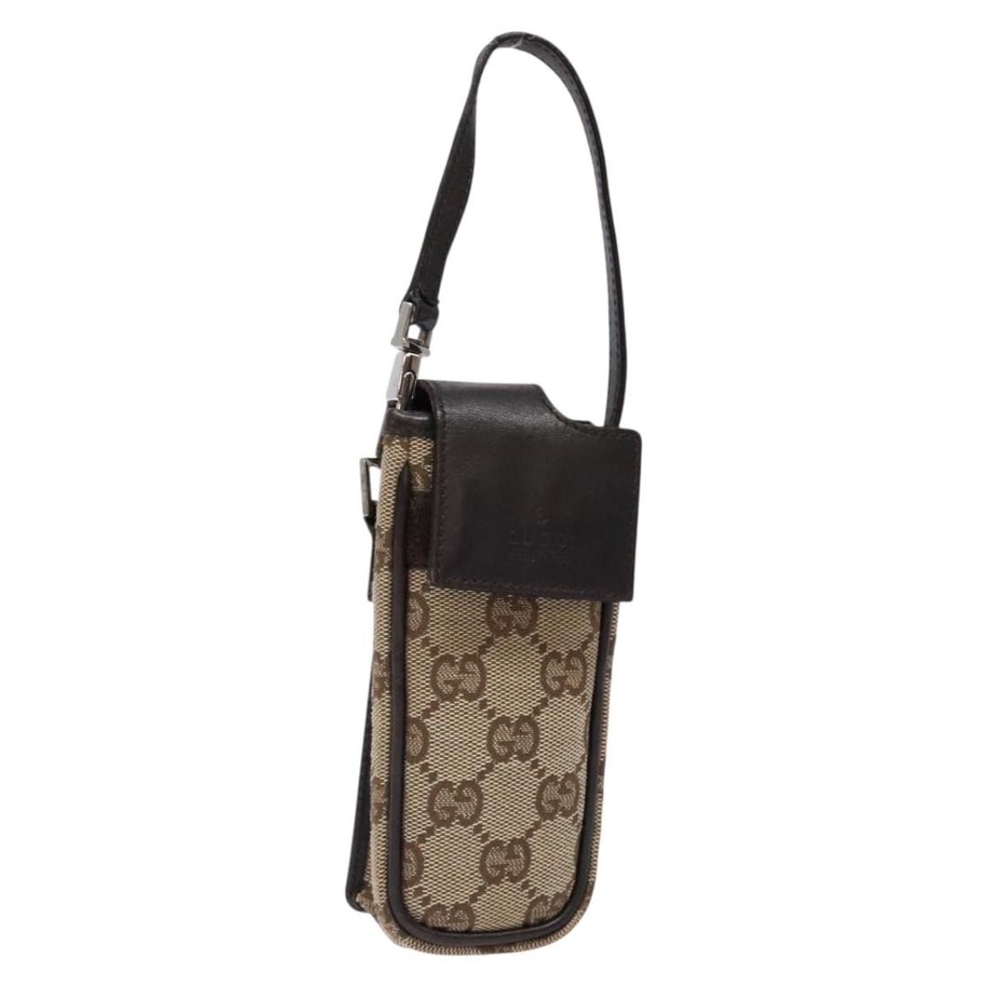 Gucci GG Canvas Beige Silver Pouch Italy (1 of 18)