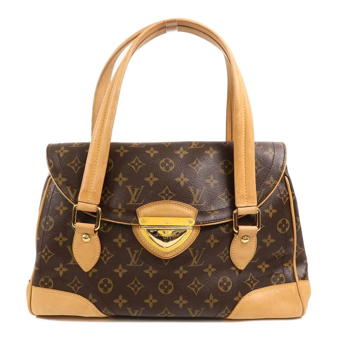 Louis Vuitton Beverly GM Monogram Brown Shoulder Bag GHW M40120 (1 of 18)