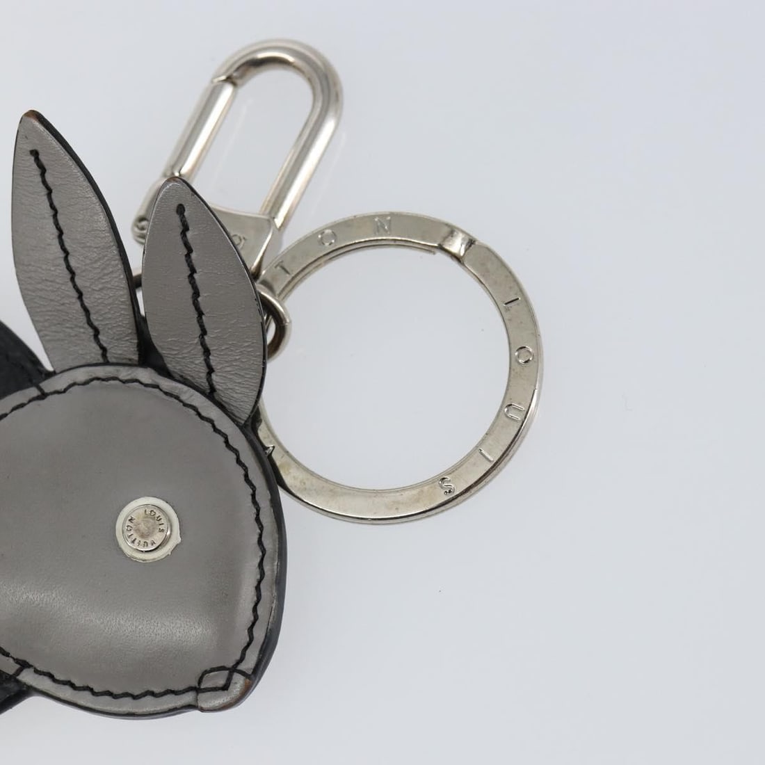 Authentic LOUIS VUITTON Monogram Eclipse Rabbit Charm M63224 - 2