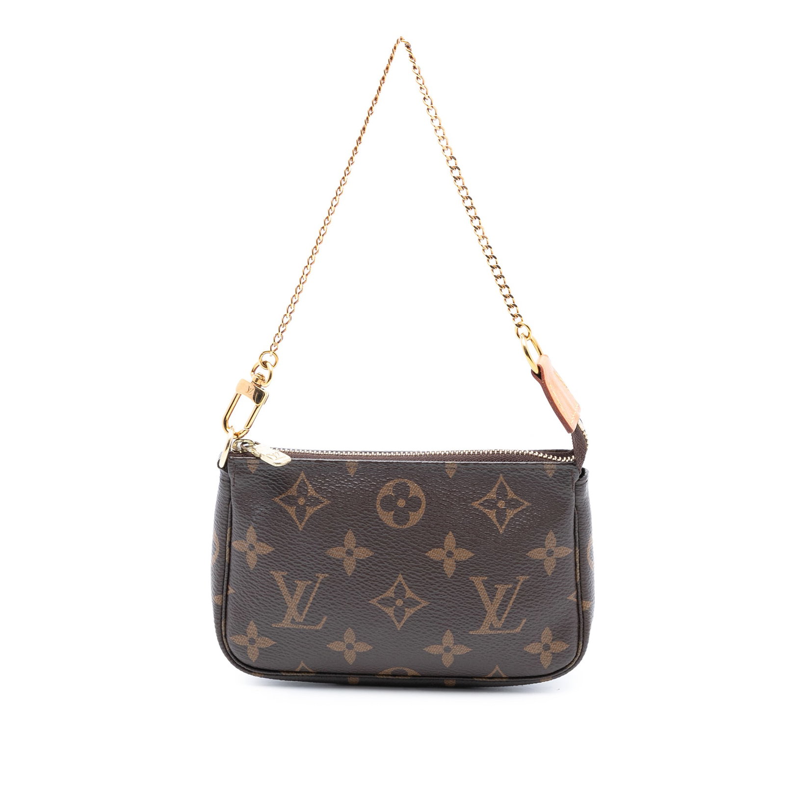 Louis Vuitton Monogram Mini Pochette Accessoires Bag: Louis Vuitton Monogram Mini Pochette Accessoires Bag Introducing the Louis Vuitton Monogram Mini Pochette Accessoires, a chic and practical accessory for any fashion lover. This stylish bag features a