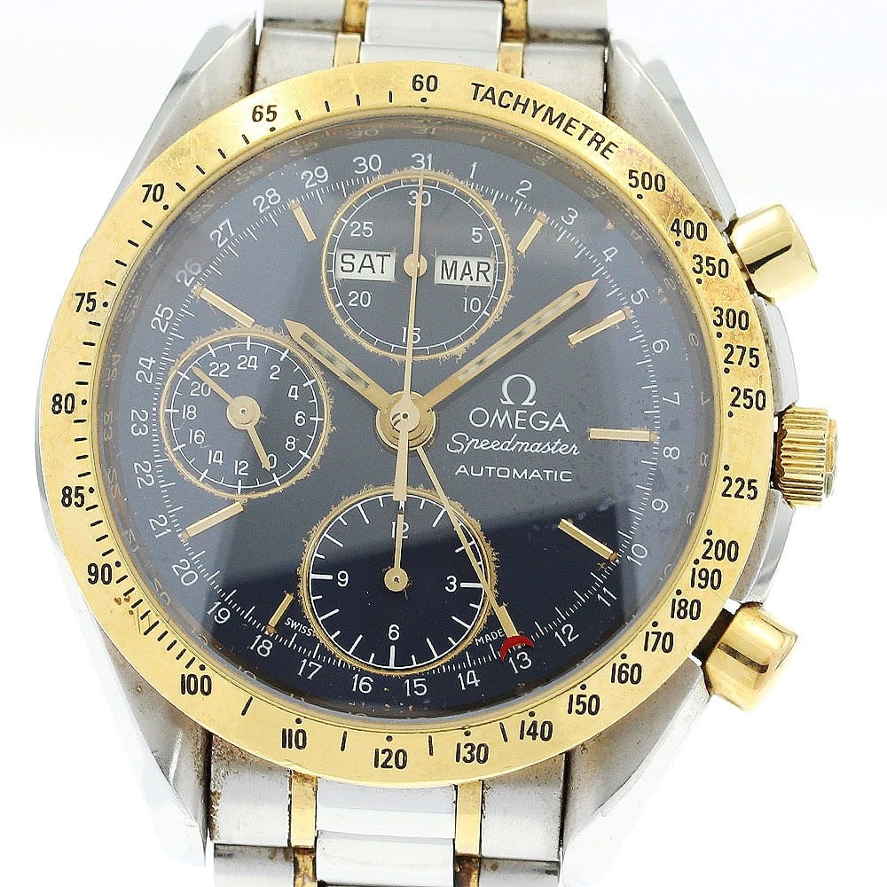 Omega Speedmaster 3321.80 Automatic Chronograph Triple Calendar Watch (1 of 6)