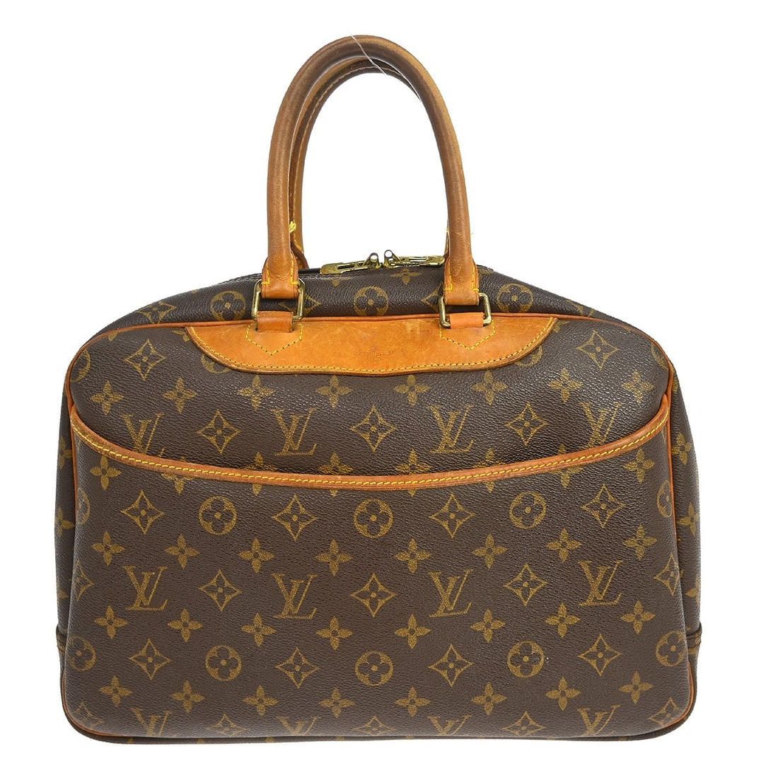 Louis Vuitton Deauville Bowling Vanity Monogram Canvas Hand Bag (1 of 16)