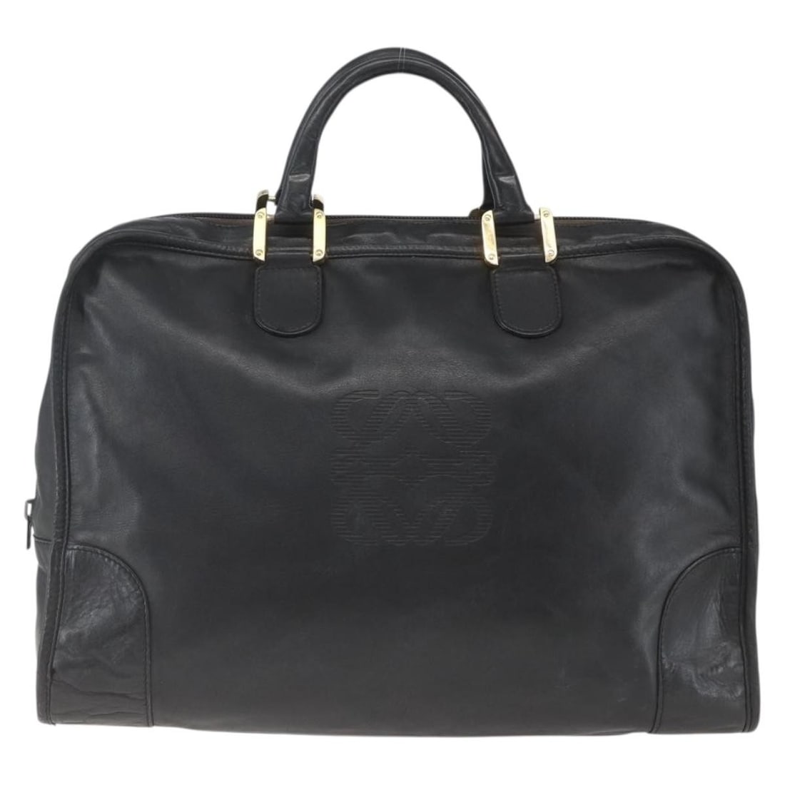 Loewe Amazona Gold Leather Handbag 40cm Spain (1 of 18)