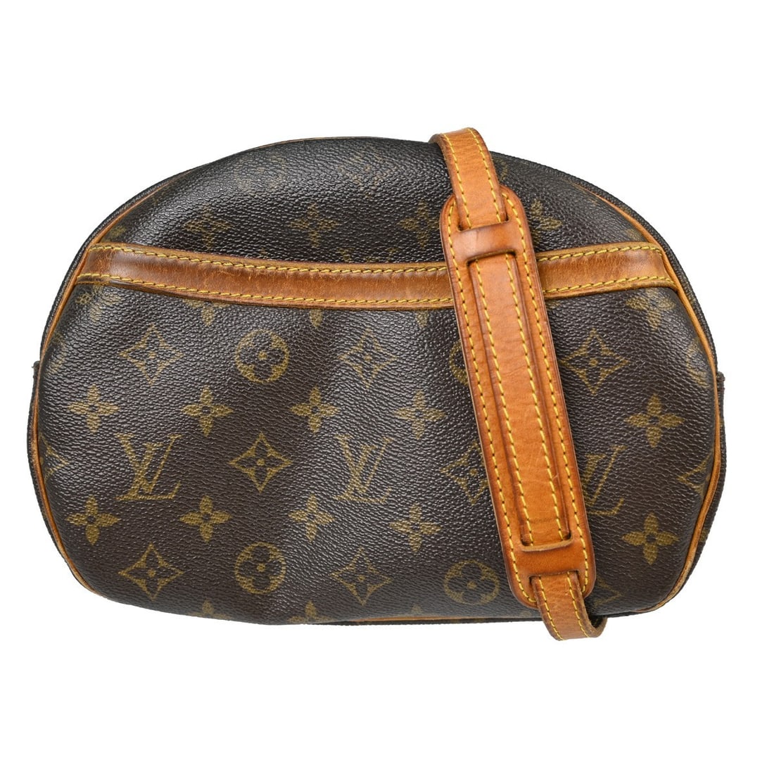 Louis Vuitton Blois Monogram Crossbody Bag M51221: Louis Vuitton Blois Monogram Crossbody Bag M51221 This vintage Louis Vuitton Monogram Blois crossbody bag features the iconic monogram canvas leather exterior with brown leather accents and an adjusta