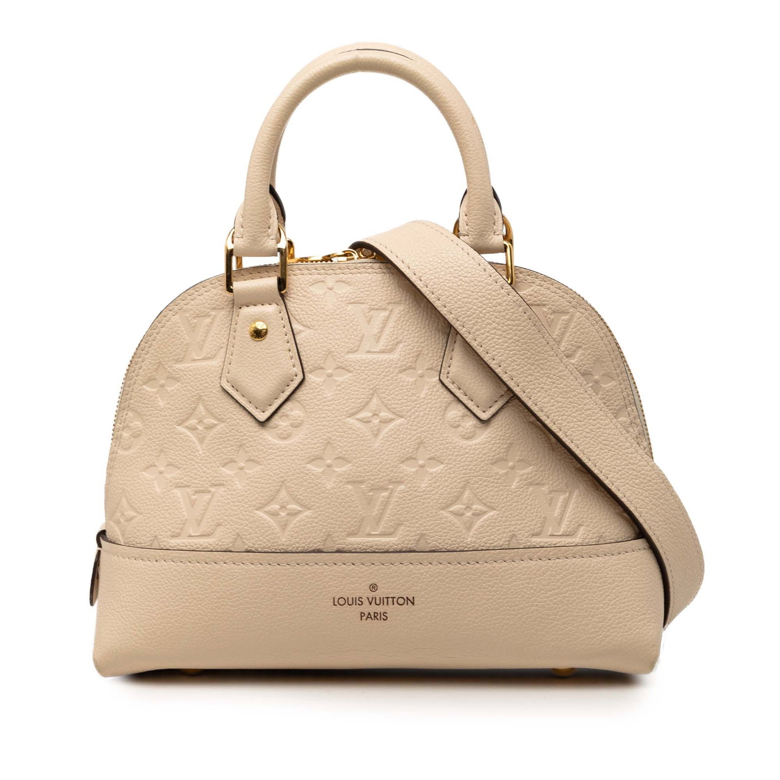 Louis Vuitton Neo Alma BB Monogram Empreinte Beige Leather Bag (1 of 8)