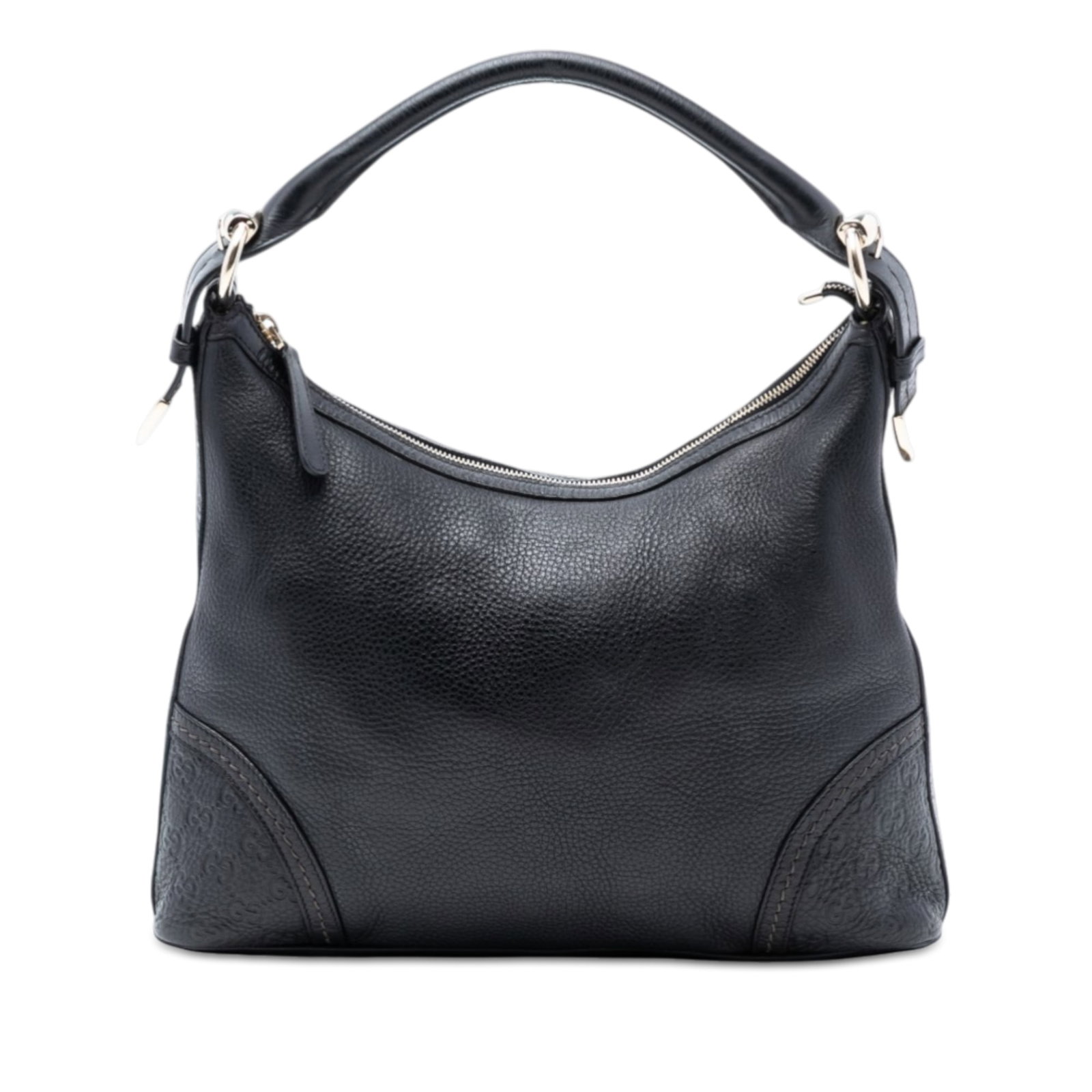 Gucci Signoria black pebbled calfskin shoulder bag (1 of 7)