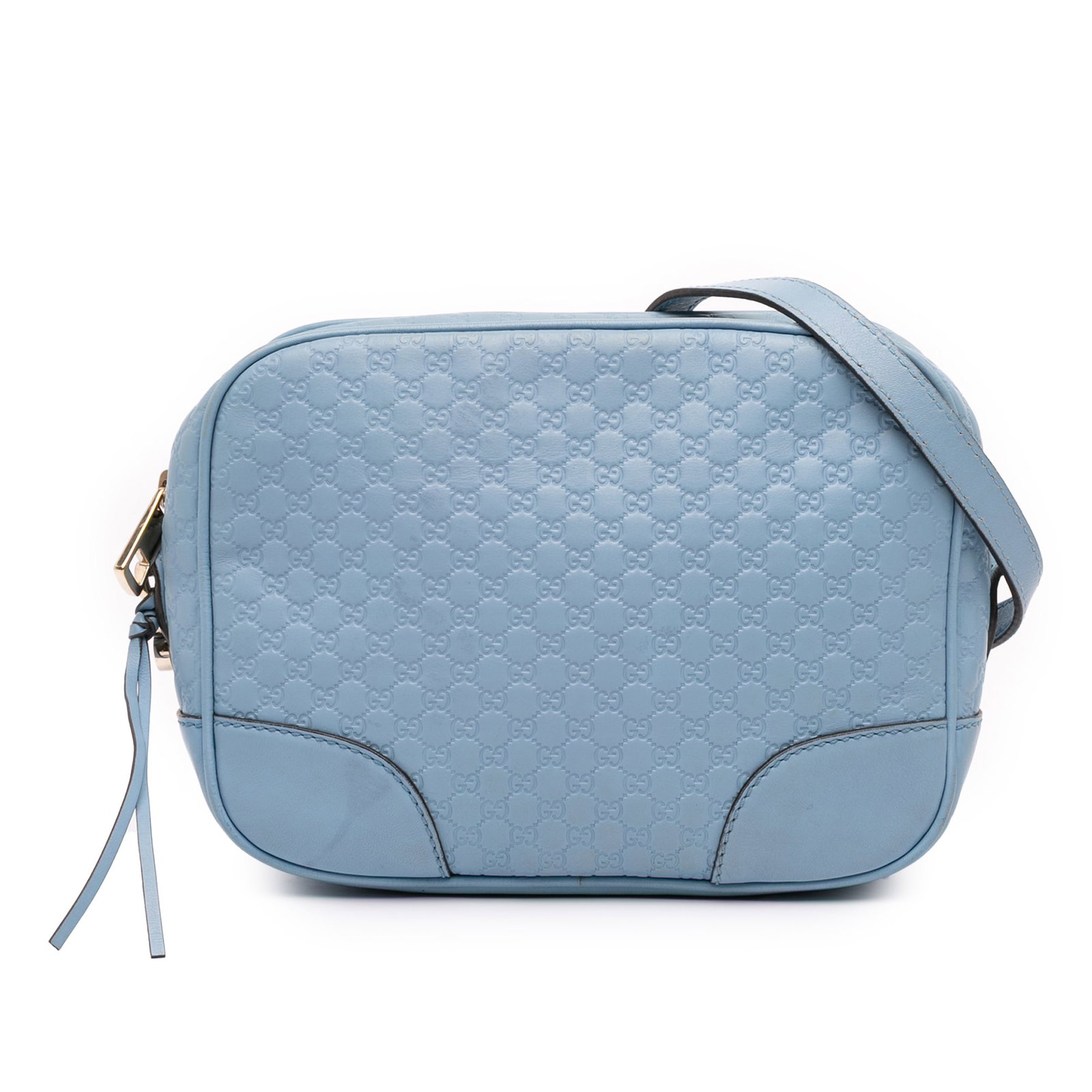 Gucci Mini Microguccissima Bree Crossbody Bag Blue Leather: Gucci Mini Microguccissima Bree Crossbody Bag Blue Leather The Gucci Mini Microguccissima Bree Crossbody is a stylish accessory crafted from embossed leather, showcasing a chic blue hue. It features a
