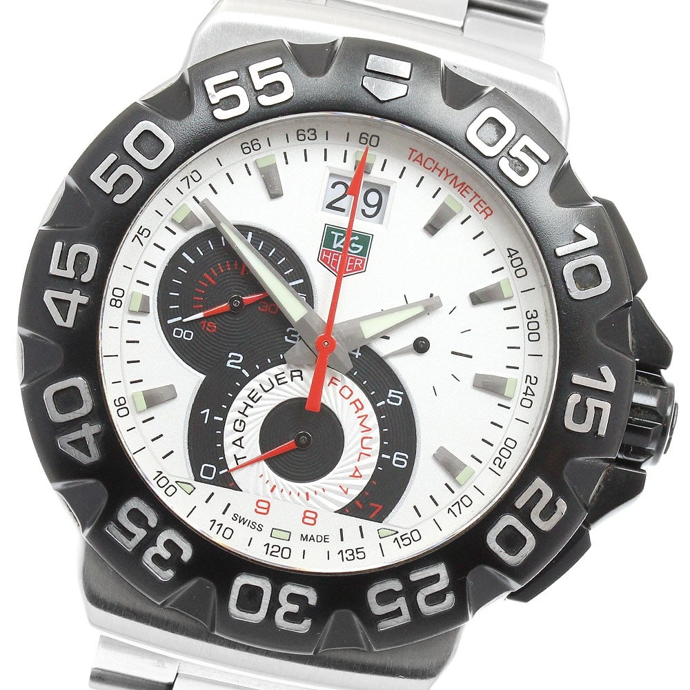 TAG Heuer Formula 1 Grand Date Quartz Chronograph Men's Wristwatch (1 of 6)