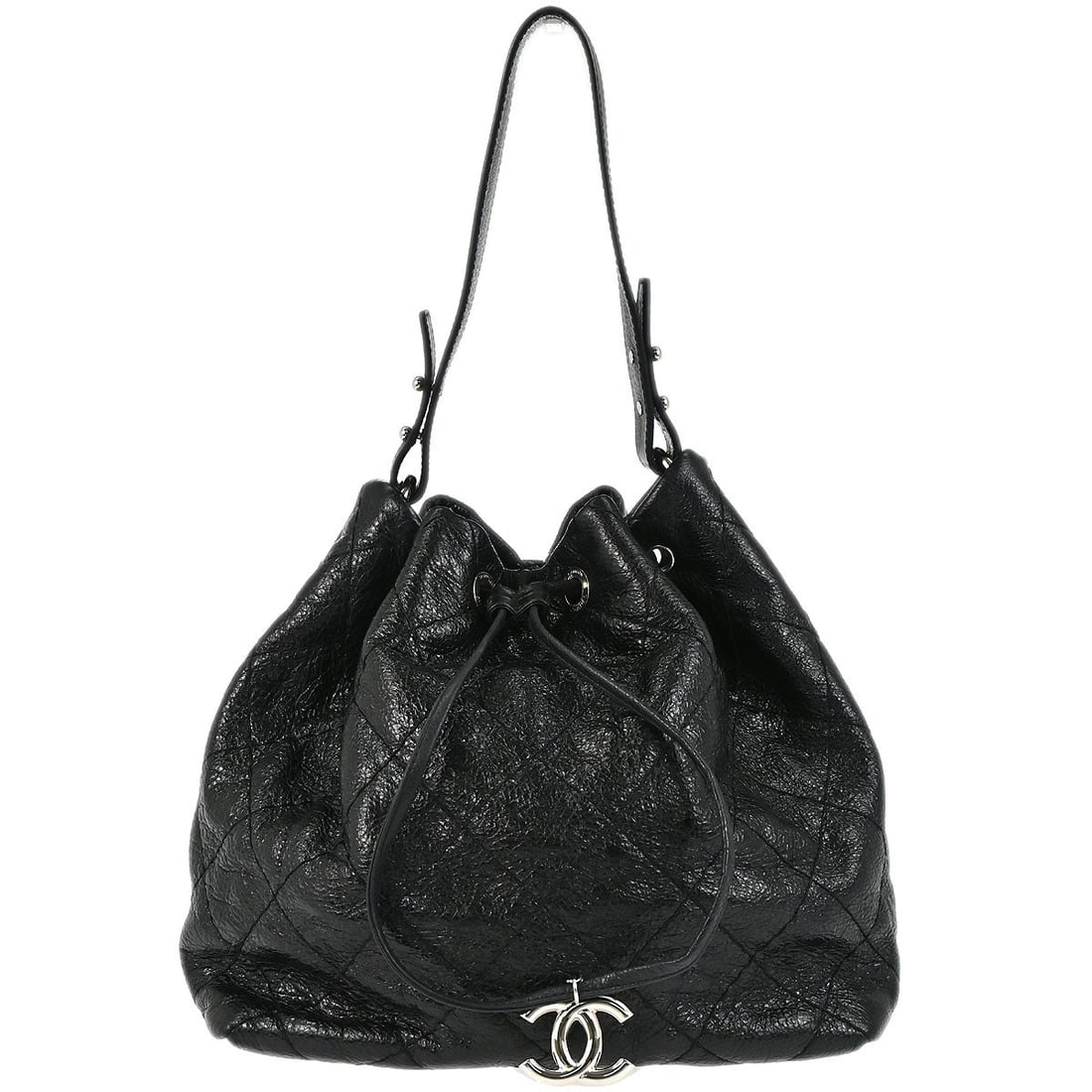 Chanel On the Road Calfskin Bucket Bag (1 of 18)
