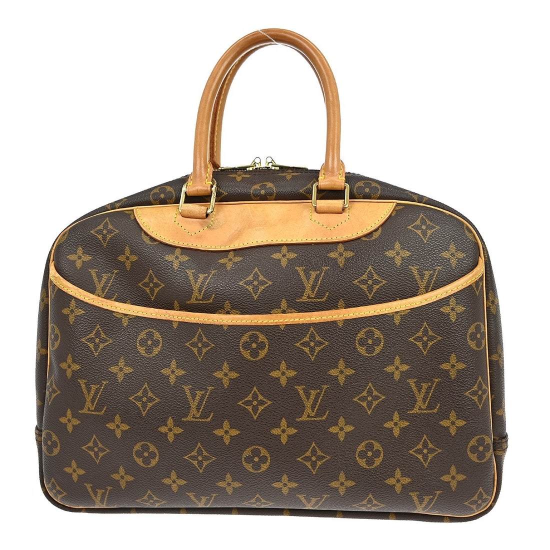 Louis Vuitton Deauville Bowling Vanity Monogram Canvas Handbag M42270 (1 of 17)