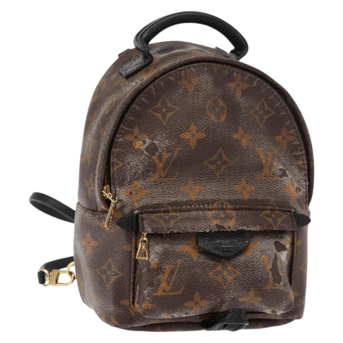 LOUIS VUITTON Monogram Palm Springs Mini Shoulder Bag M44873 Auth (1 of 18)