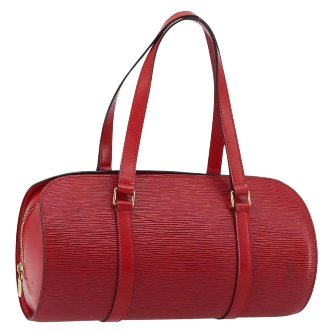 Louis Vuitton Soufflot Tote Red Epi Leather: Louis Vuitton Soufflot Tote Red Epi Leather The Louis Vuitton Soufflot Tote is crafted from red Epi leather, offering a sophisticated and durable design. This tote features a spacious interior and stu