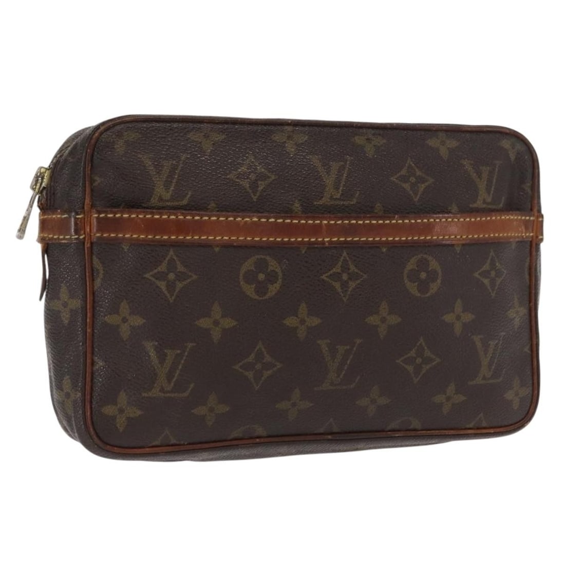 Louis Vuitton Marly Dragonne PM Monogram Canvas Clutch Bag M51827 (1 of 18)