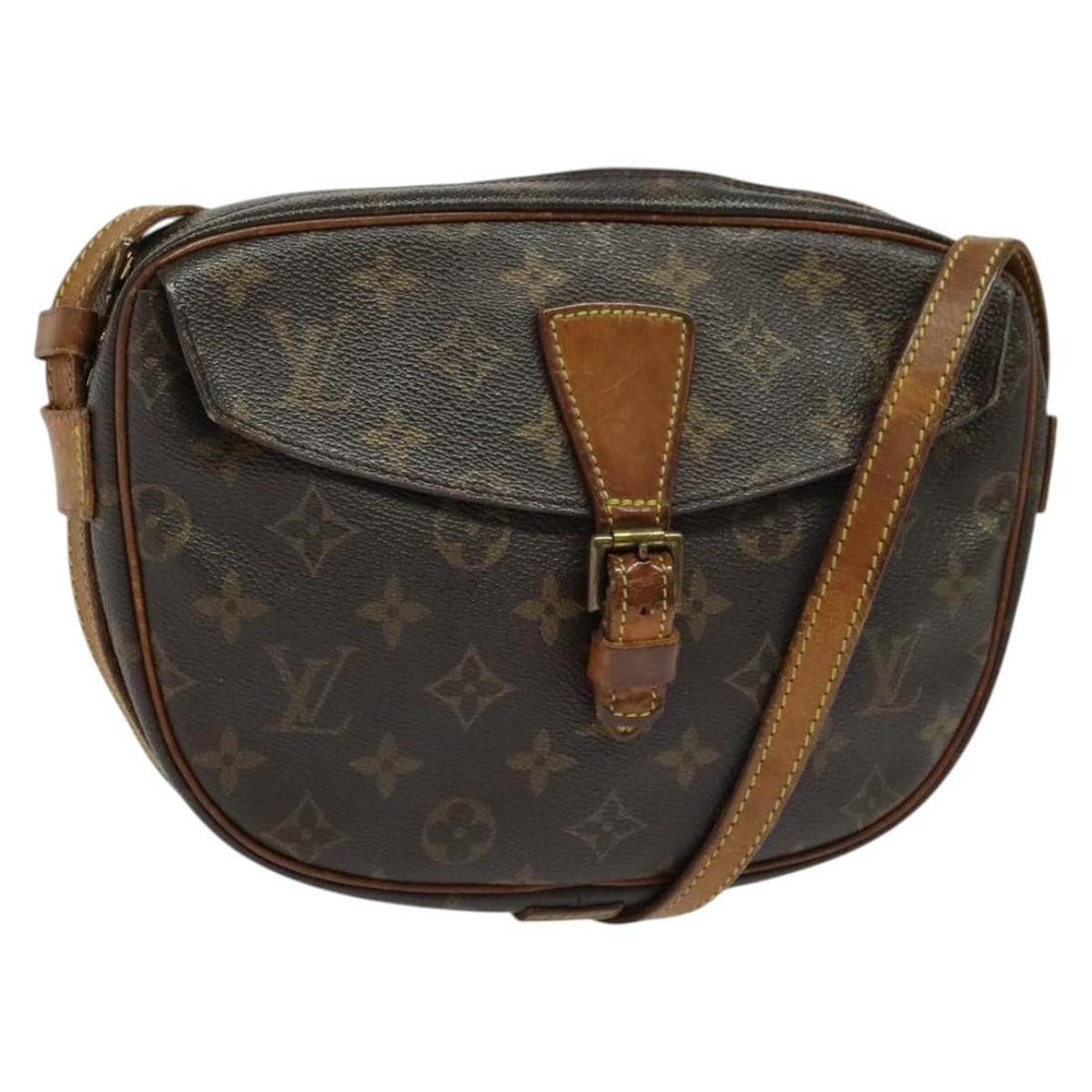 LOUIS VUITTON Monogram Jeune Fille MM Shoulder Bag M51226 Auth: LOUIS VUITTON Monogram Jeune Fille MM Shoulder Bag M51226 Auth This authentic LOUIS VUITTON Monogram Jeune Fille MM Shoulder Bag (M51226) is a stylish accessory made from durable Monogram Canvas, feat