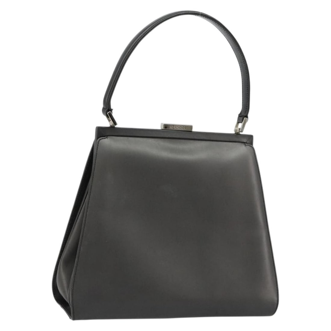 Gucci Black Silver Leather Handbag 000 2046 0300 Dust Bag (1 of 18)