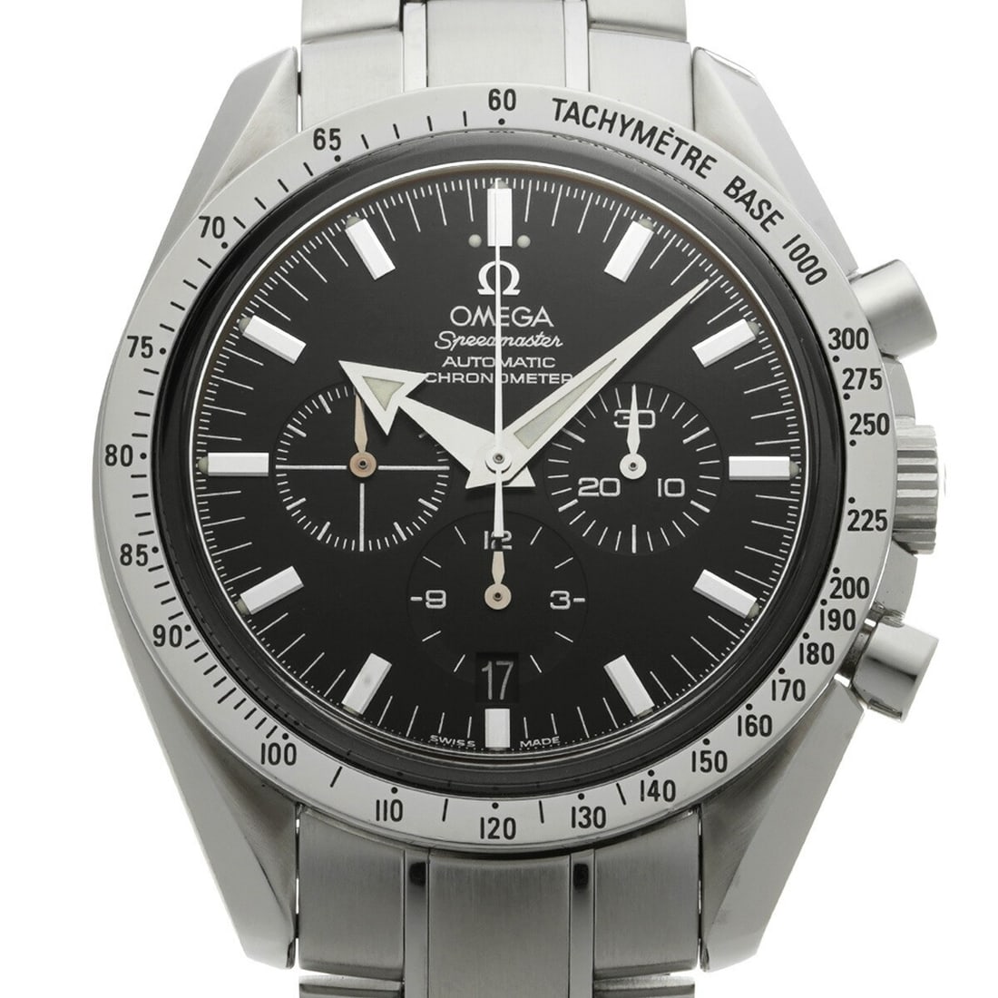 OMEGA Broad Arrow Speedmaster Black Men's Wristwatch (1 of 5)