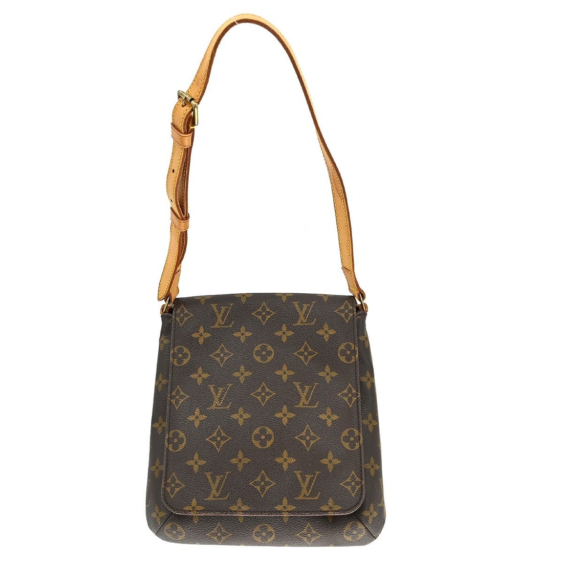 Louis Vuitton Monogram Musette Salsa Shoulder Bag: Louis Vuitton Monogram Musette Salsa Shoulder Bag This Louis Vuitton Musette Salsa short shoulder bag features the iconic monogram canvas leather exterior with a brown finish and logo accents. Designe