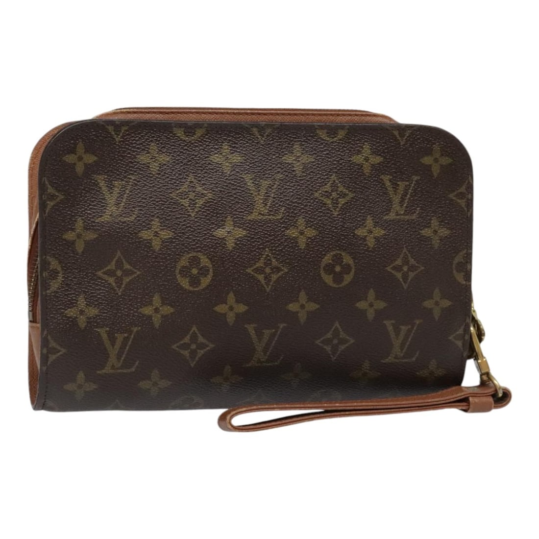 Louis Vuitton M51790 Monogram Canvas Clutch Bag France: Louis Vuitton M51790 Monogram Canvas Clutch Bag France This Louis Vuitton Orsay clutch bag features the iconic Monogram canvas exterior and is designed for women. The bag is made in France and is part
