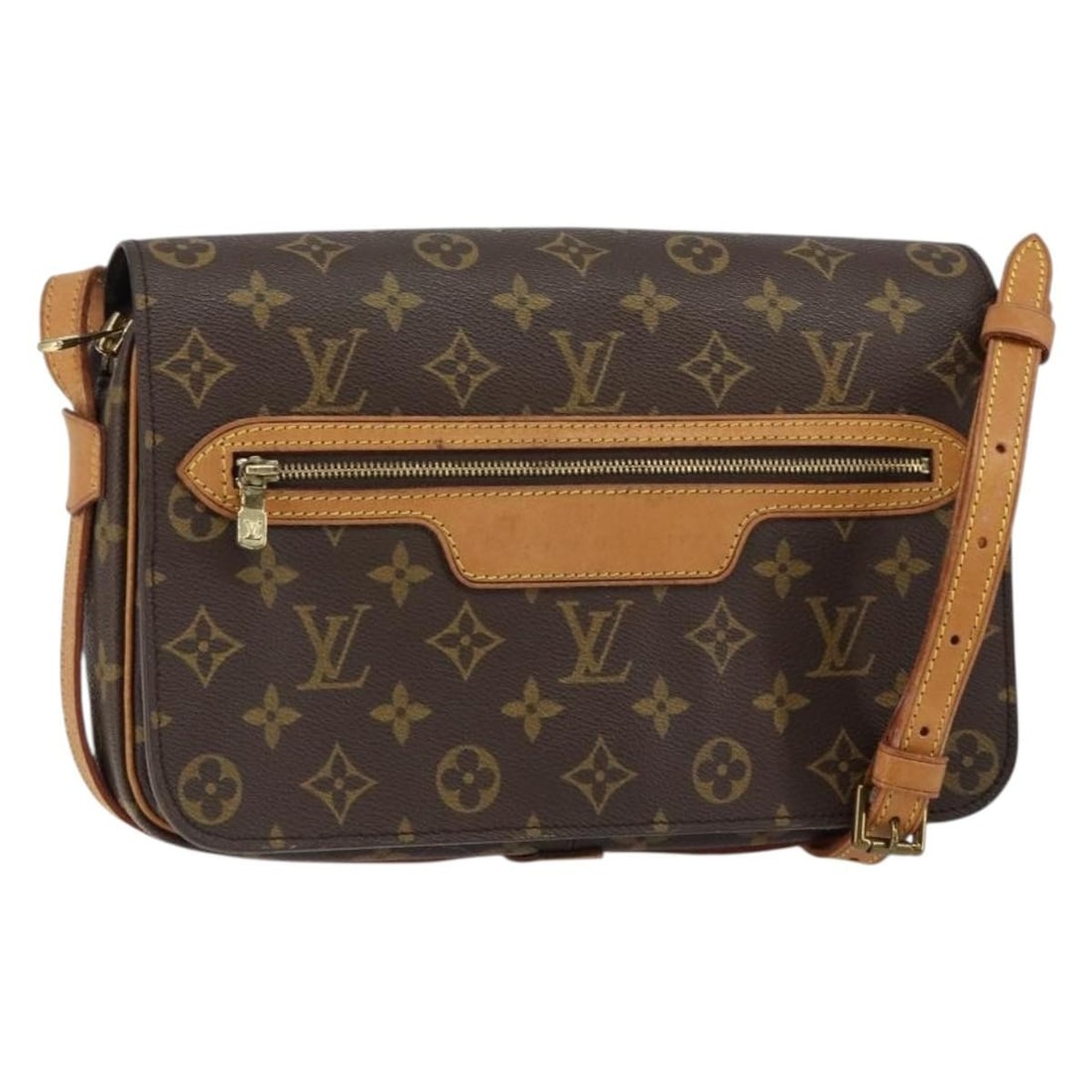 LOUIS VUITTON Monogram Saint Germain Shoulder Bag M51207 Auth (1 of 18)