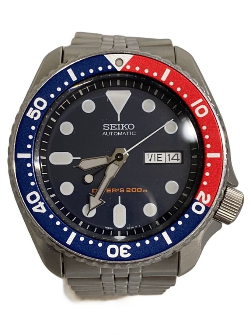SEIKO Navy Boy diver watch Pepsi bezel 7S26-0020 (1 of 5)