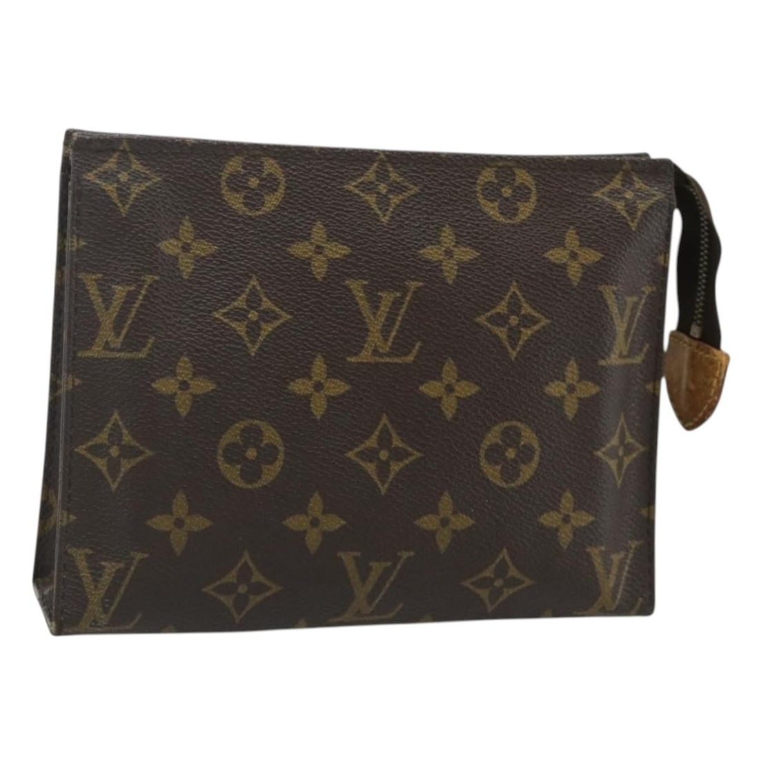 Louis Vuitton Monogram Canvas Poche Toilette 19 M47544 Pouch: Louis Vuitton Monogram Canvas Poche Toilette 19 M47544 Pouch This is a Louis Vuitton Monogram Poche Toilette 19 pouch crafted from signature monogram canvas. Designed for women, this pouch features a