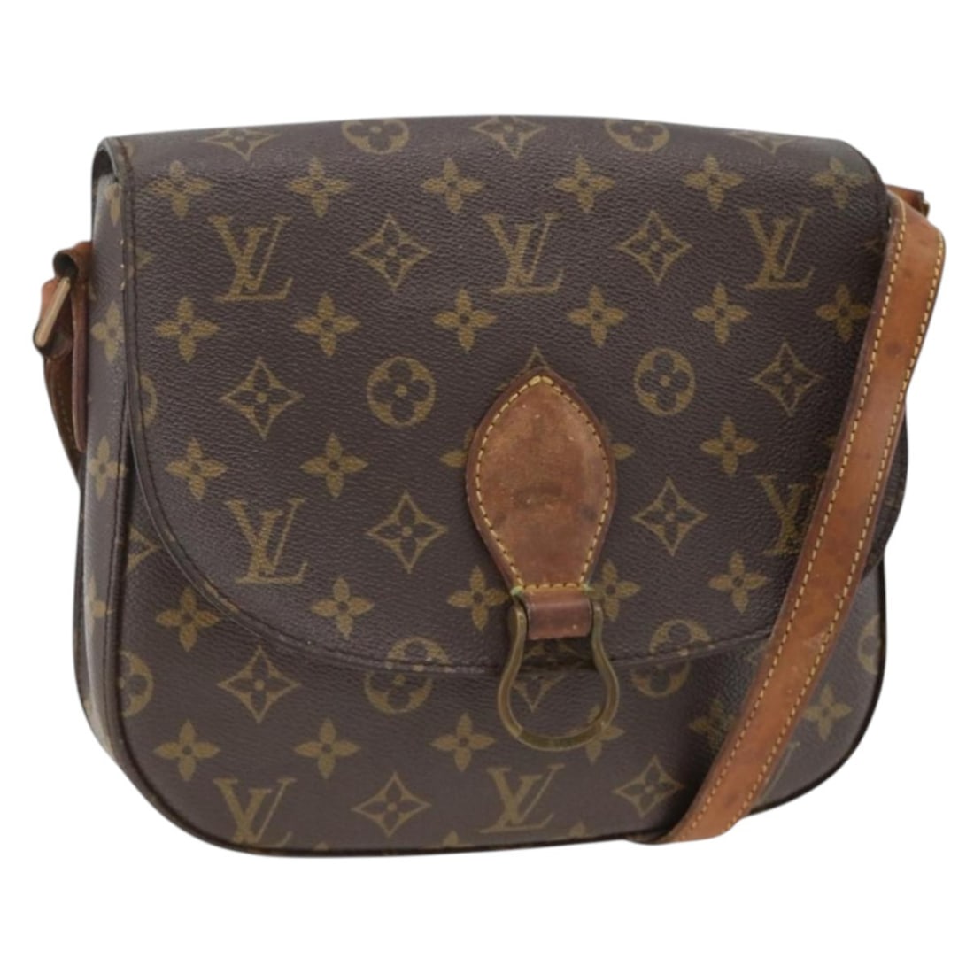 Louis Vuitton Saint Cloud GM Monogram Canvas Shoulder Bag M51242 France (1 of 18)