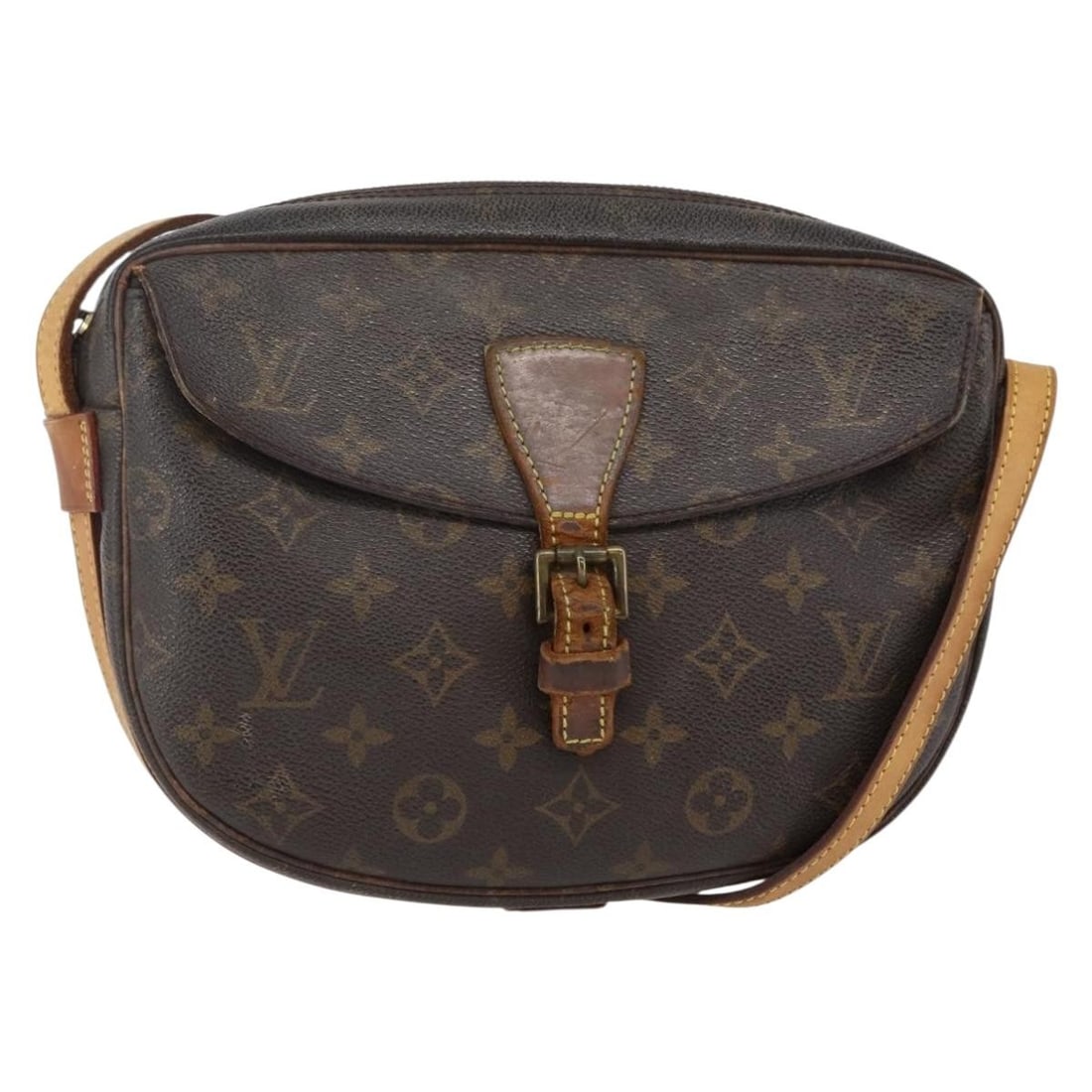 LOUIS VUITTON Monogram Jeune Fille MM Shoulder Bag M51226 France Authenticated (1 of 18)