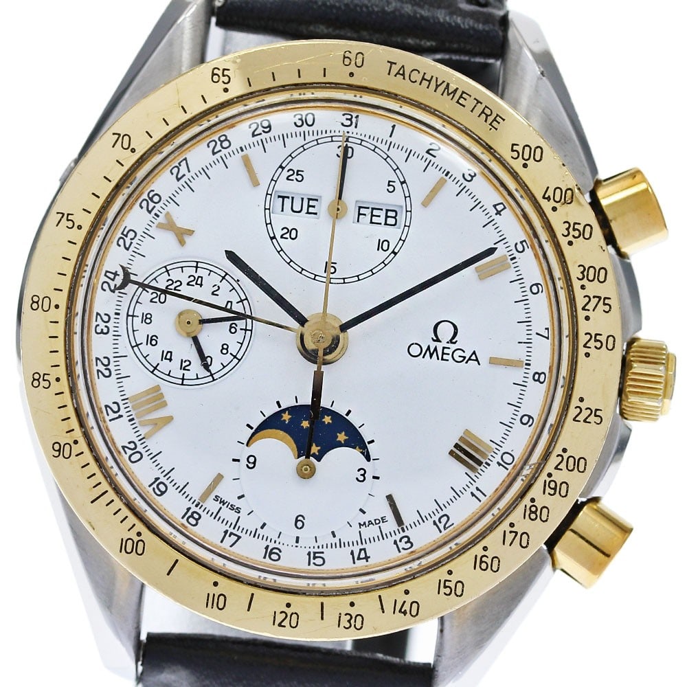 Omega Speedmaster Moon Phase Chronograph Automatic Men's Watch 3336.20 (1 of 5)