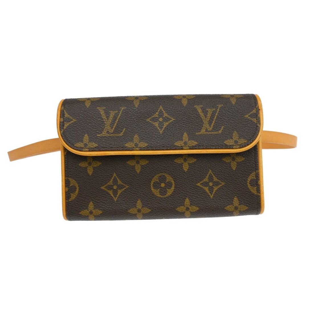 Louis Vuitton Pochette Florentine Monogram Canvas Bum Bag: Louis Vuitton Pochette Florentine Monogram Canvas Bum Bag This Louis Vuitton Pochette Florentine Bum Bag features the iconic monogram canvas leather exterior with a brown color scheme and logo accents