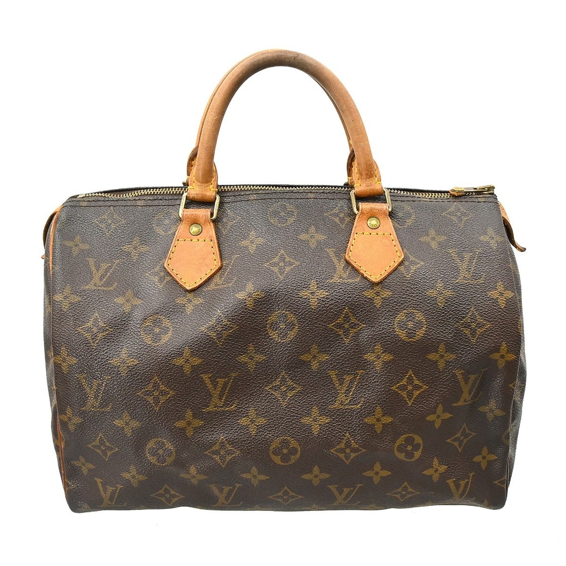 Louis Vuitton Speedy 30 Monogram Brown Top Handle Bag (1 of 15)