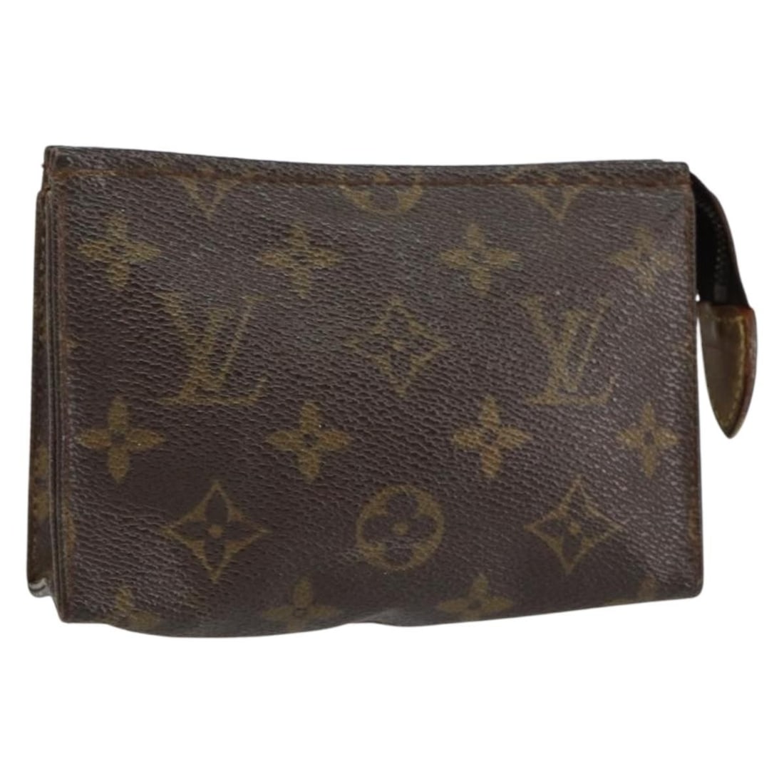 LOUIS VUITTON Monogram Poche Toilette 15 Pouch M47546 Authentic France (1 of 17)