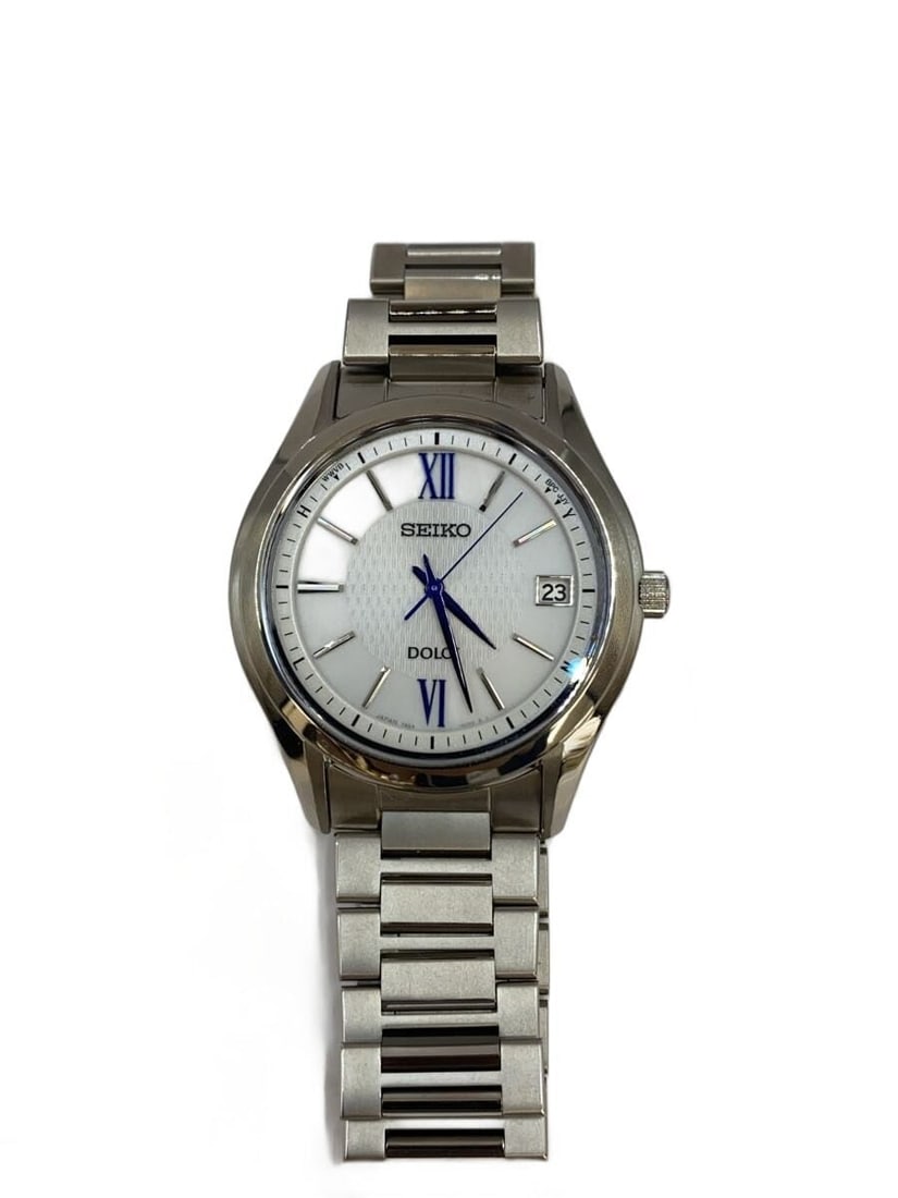 Seiko Solar Titanium Dolce Exceline Men's Wristwatch 7B24-0BM0 (1 of 6)