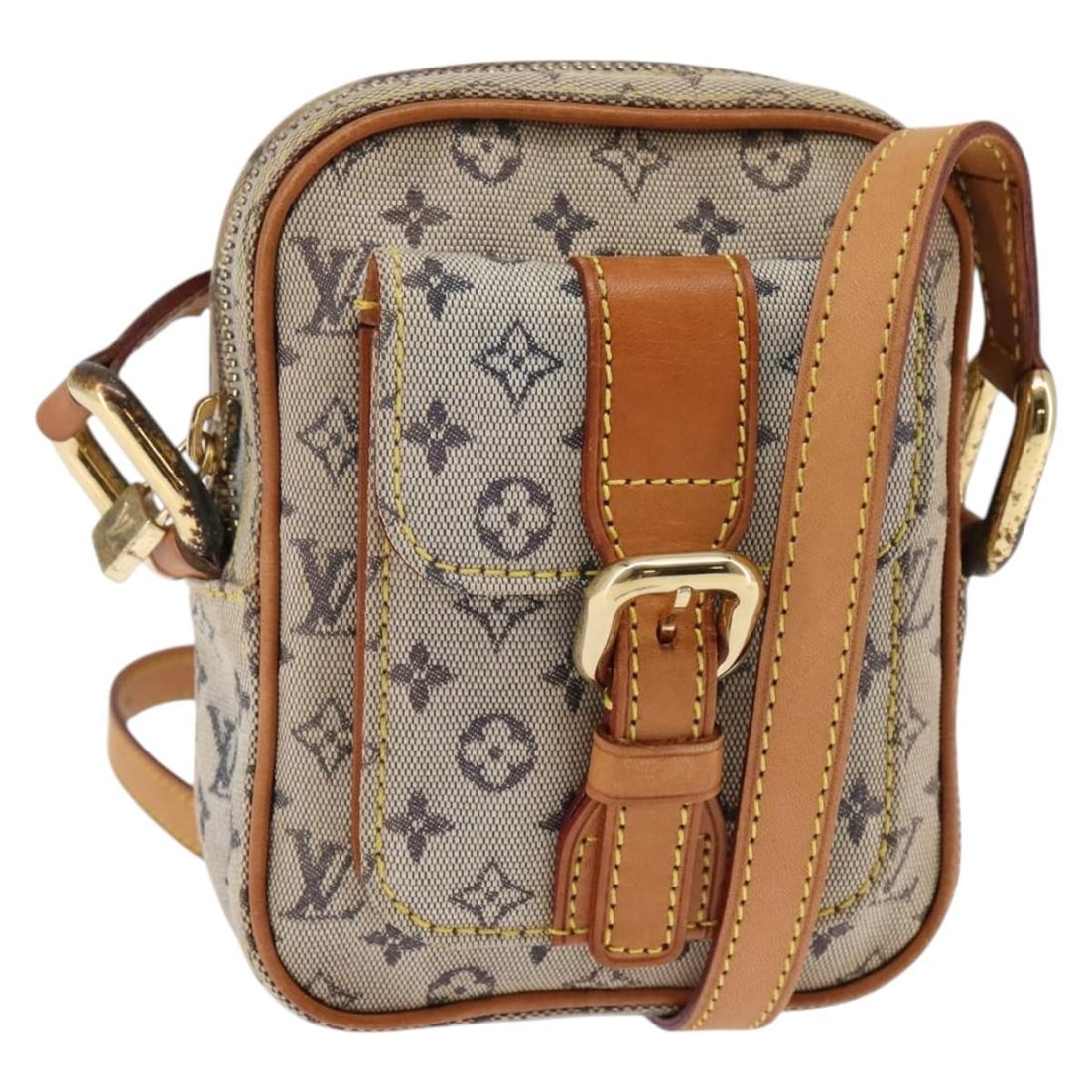 LOUIS VUITTON Monogram Mini Juliet PM Blue Shoulder Bag M92005 Auth (1 of 18)