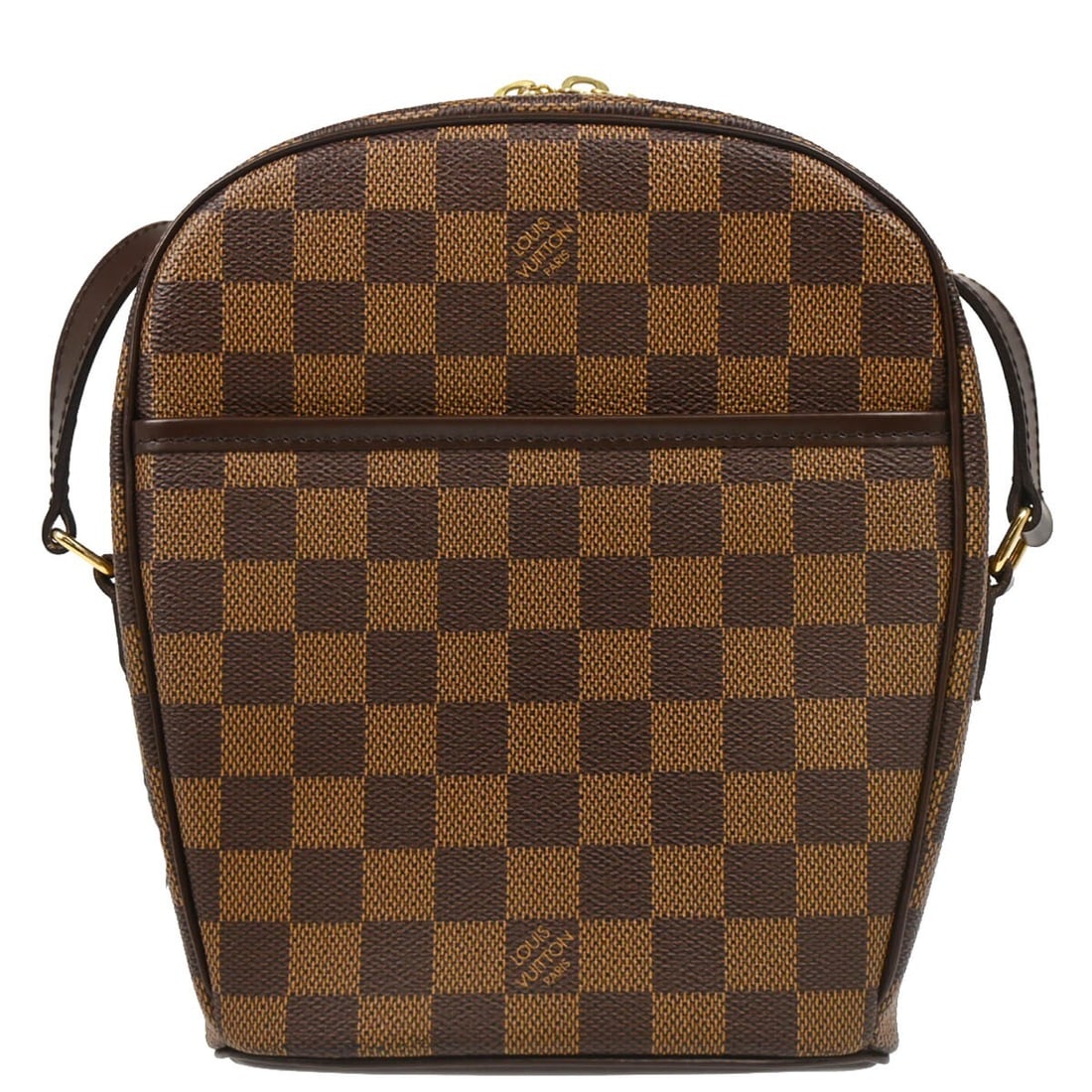 Louis Vuitton Ipanema PM Shoulder Bag Damier Canvas Brown (1 of 10)