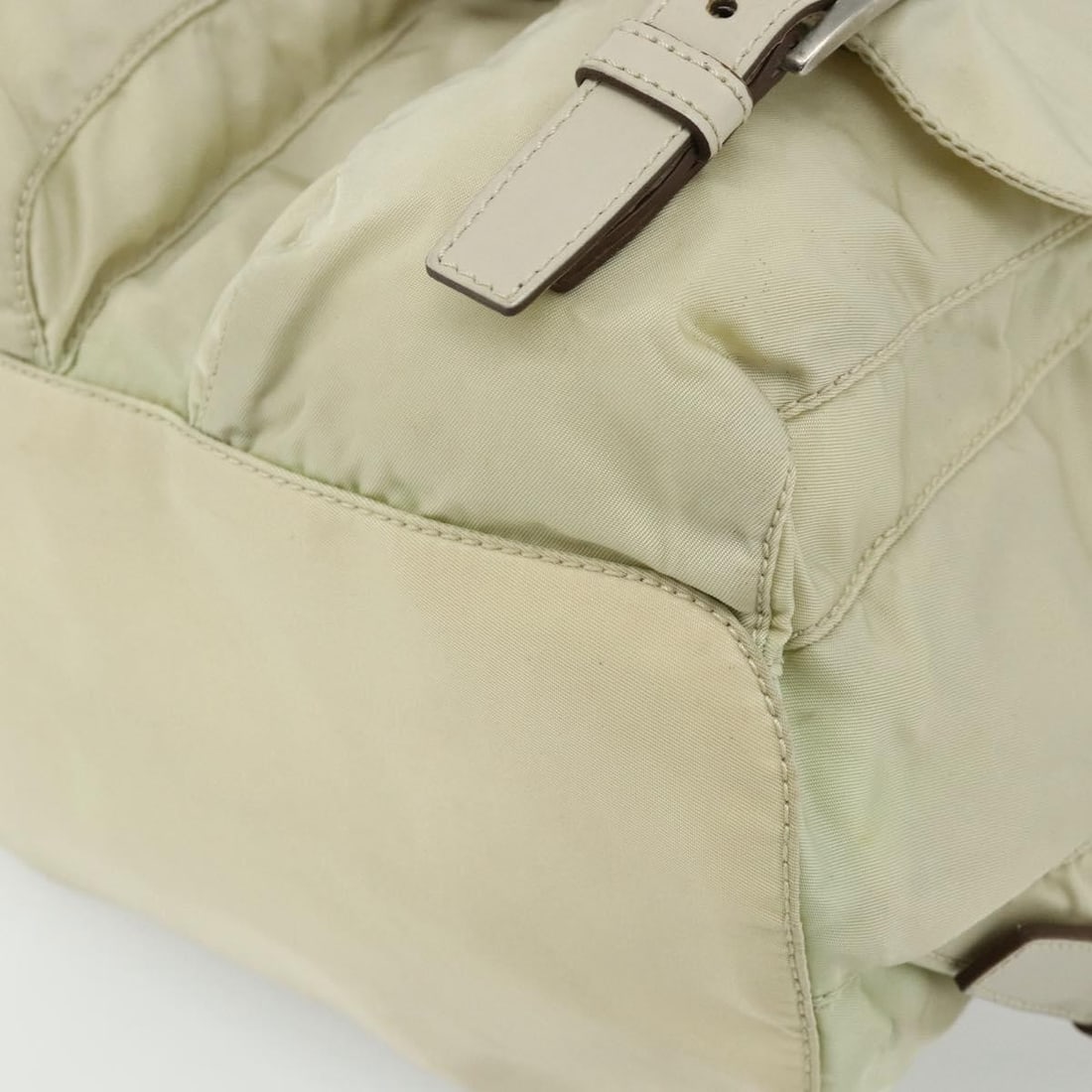 Prada Re-nylon beige nylon backpack - 10