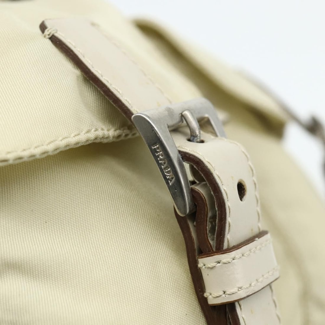 Prada Re-nylon beige nylon backpack - 14