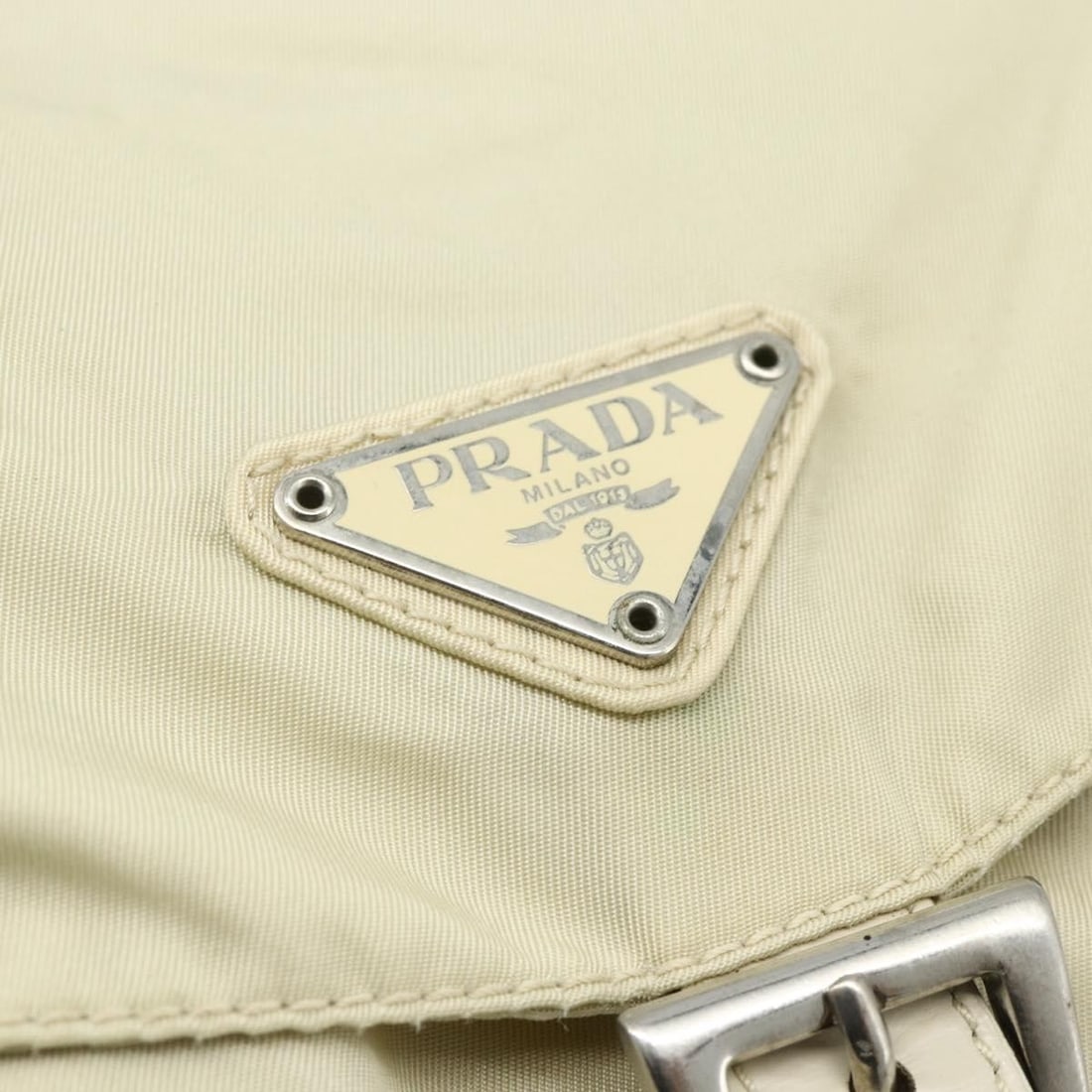 Prada Re-nylon beige nylon backpack - 16