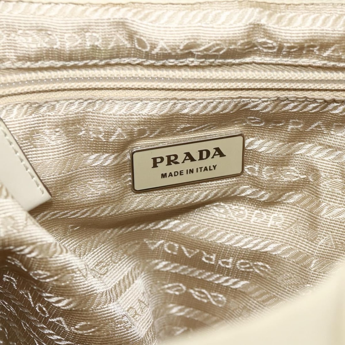 Prada Re-nylon beige nylon backpack - 6