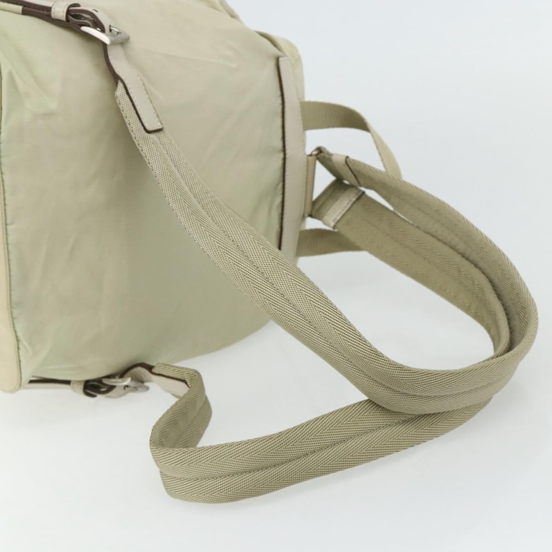Prada Re-nylon beige nylon backpack - 9
