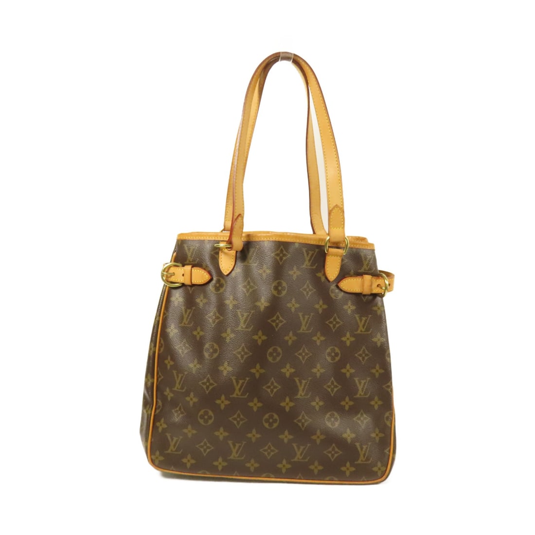 Louis Vuitton Batignolles Brown Canvas Shoulder Tote M51153: Louis Vuitton Batignolles Brown Canvas Shoulder Tote M51153 This Louis Vuitton Batignolles shoulder tote bag features a brown PVC coated canvas exterior with gold-tone hardware. Designed for women, it