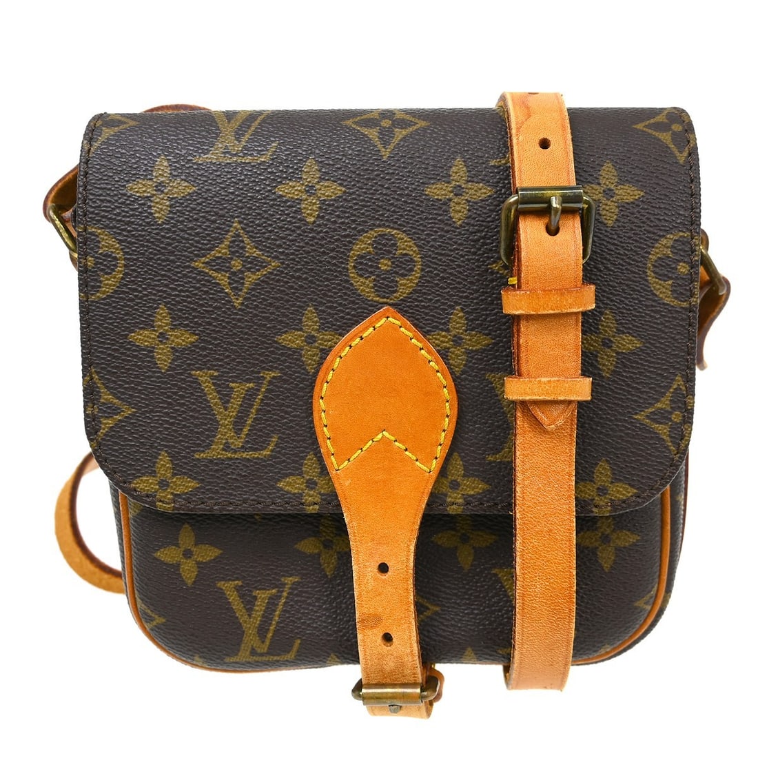 Louis Vuitton Cartouchiere Monogram Canvas Handbag (1 of 13)