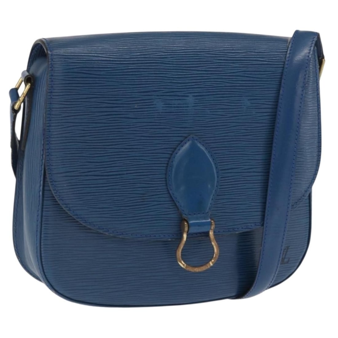 Louis Vuitton Saint Cloud GM Epi Leather Shoulder Bag in Toledo Blue M52195: Louis Vuitton Saint Cloud GM Epi Leather Shoulder Bag in Toledo Blue M52195 This Louis Vuitton Epi Saint Cloud GM shoulder bag features the iconic Toledo Blue Epi leather and is designed for women. Th