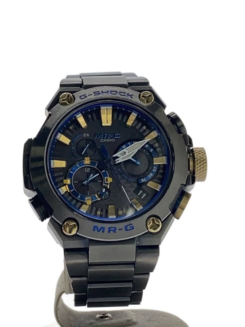 Casio MRG-B2000B-1A1JR G-Shock men's wristwatch black: Casio MRG-B2000B-1A1JR G-Shock men's wristwatch black This CASIO G-SHOCK MR-G MRG-B2000B-1A1JR men's wristwatch features a robust black design and is crafted in Japan. The watch is in used (B grade) c