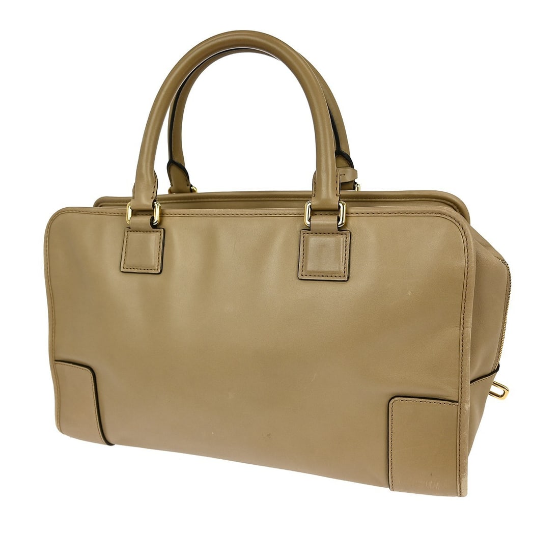 Beige Loewe Amazona leather handbag 36cm x 23cm x 16cm (1 of 8)
