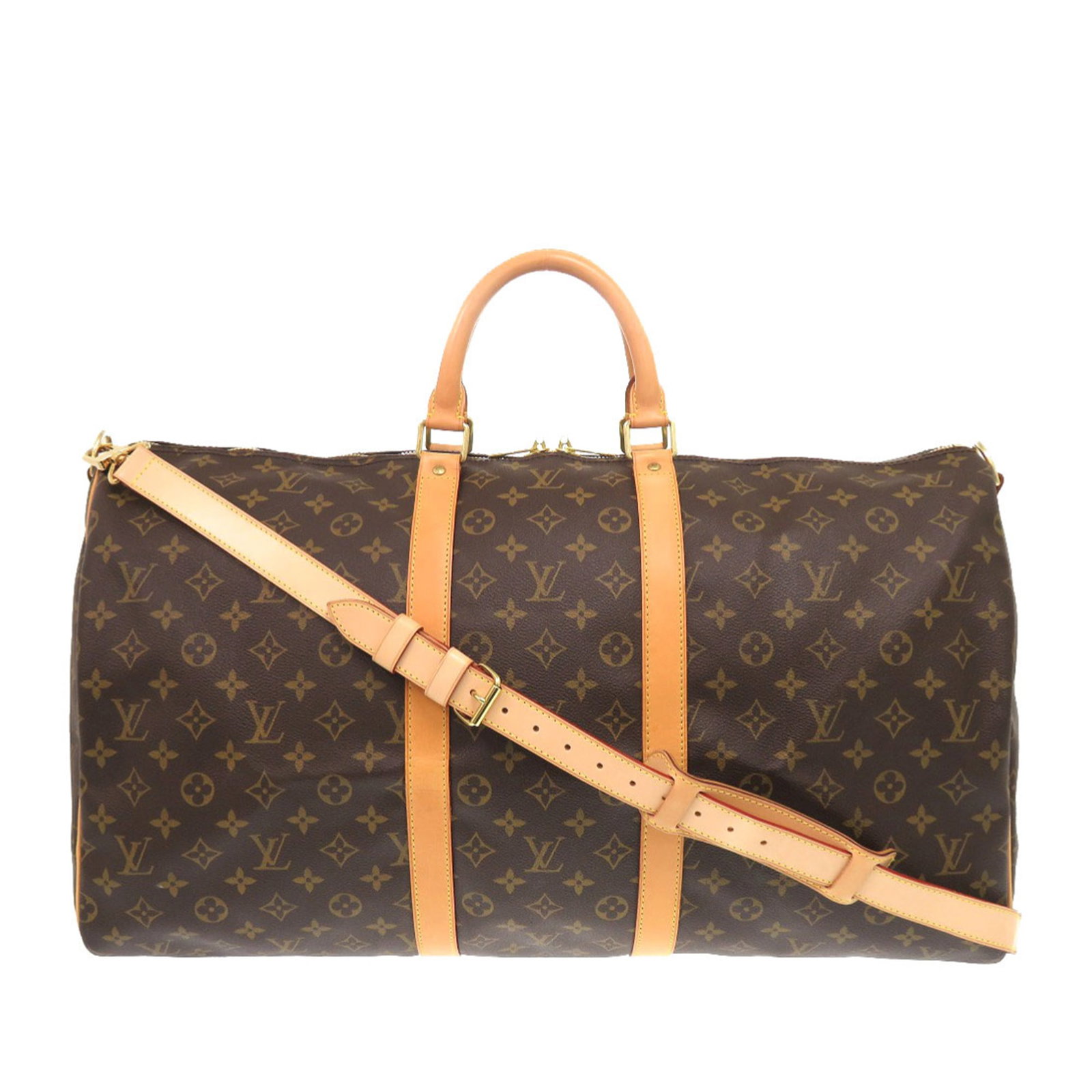 Louis Vuitton Keepall Bandouliere 55 Monogram Canvas Travel Bag (1 of 18)