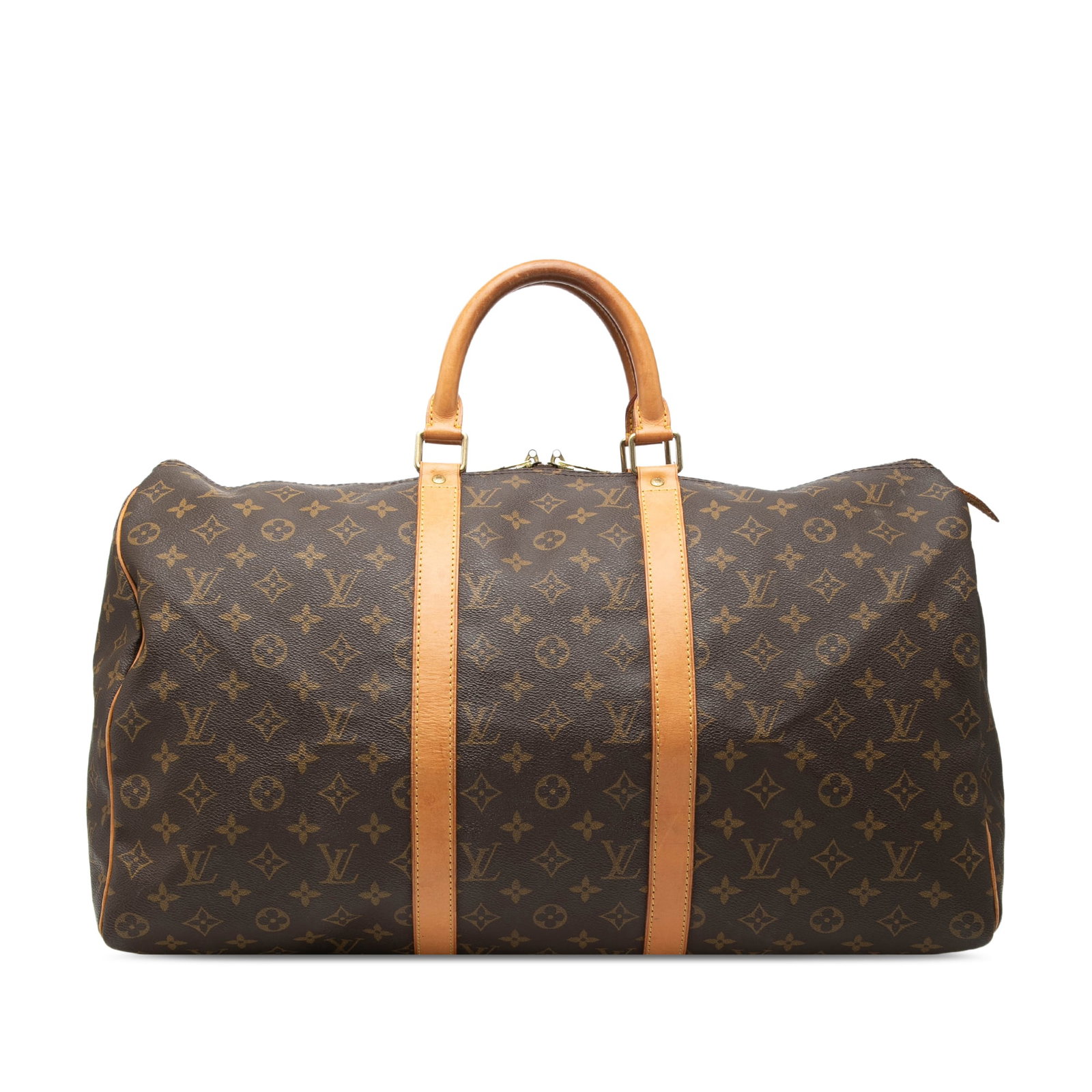 Louis Vuitton Monogram Keepall 50 Brown Travel Bag (1 of 7)