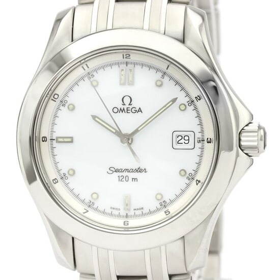 Omega Sea-Master White Stick Dial Stainless Steel Bracelet Ref 2511.2 (1 of 6)