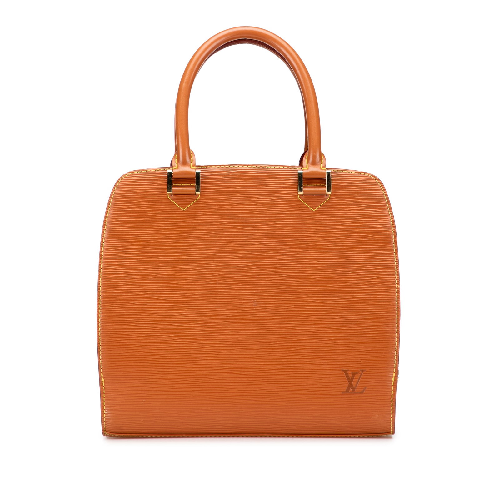 Louis Vuitton Epi Pont Neuf PM Brown Leather Handbag (1 of 11)