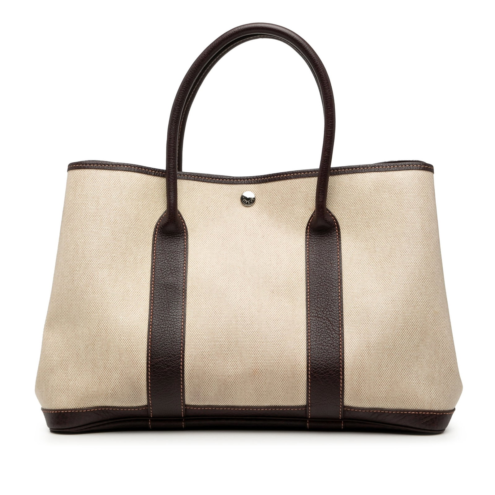 Hermes Garden Party 36 Toile Negonda Beige Bag (1 of 8)